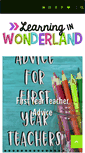 Mobile Screenshot of learninginwonderland.com